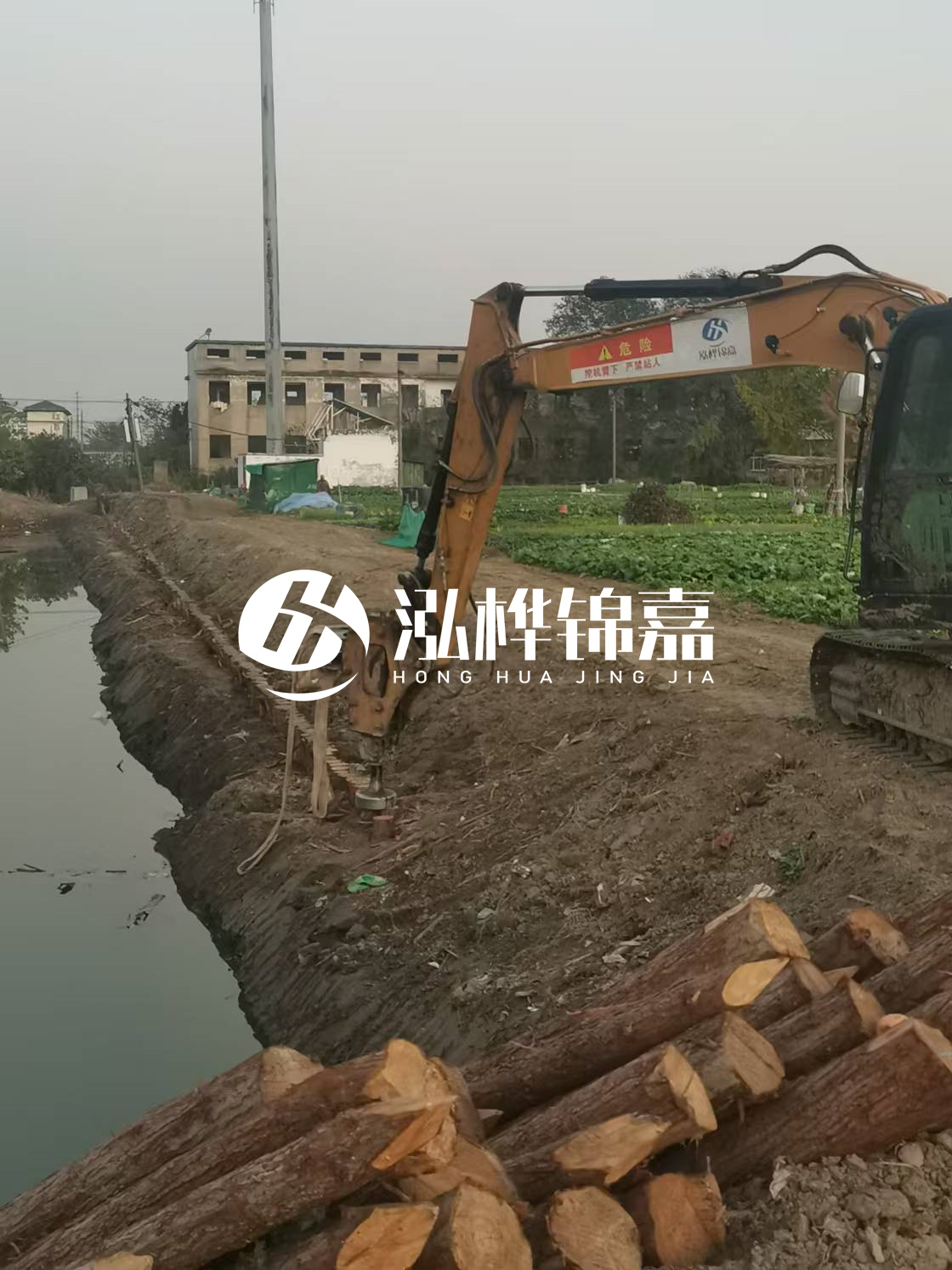 婁底松木樁源頭廠家-河道治理中為什么要打木樁？